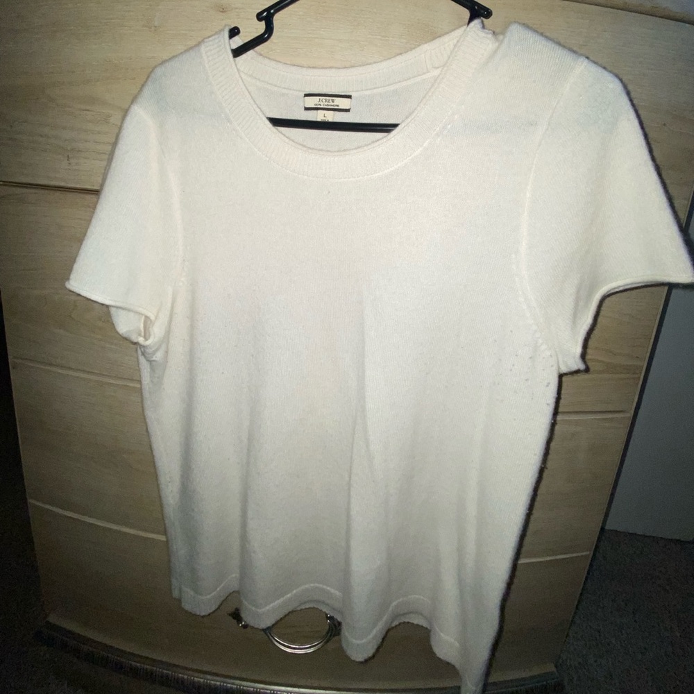 J Crew Cashmere Tee